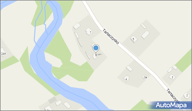 Tartaczysko, Tartaczysko, 6, mapa Tartaczysko