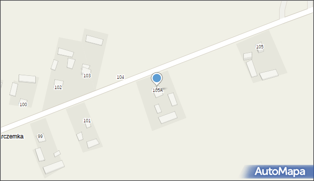 Tarzymiechy Pierwsze, Tarzymiechy Pierwsze, 105A, mapa Tarzymiechy Pierwsze