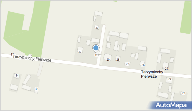 Tarzymiechy Pierwsze, Tarzymiechy Pierwsze, 31, mapa Tarzymiechy Pierwsze