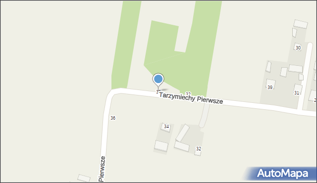 Tarzymiechy Pierwsze, Tarzymiechy Pierwsze, 35, mapa Tarzymiechy Pierwsze