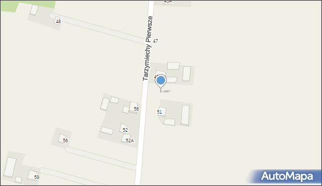 Tarzymiechy Pierwsze, Tarzymiechy Pierwsze, 51a, mapa Tarzymiechy Pierwsze