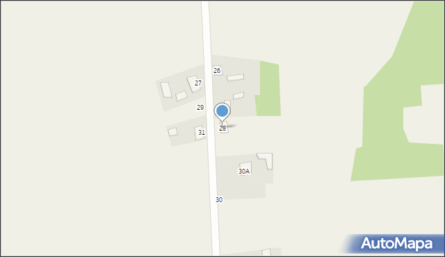 Tarzymiechy Trzecie, Tarzymiechy Trzecie, 28, mapa Tarzymiechy Trzecie