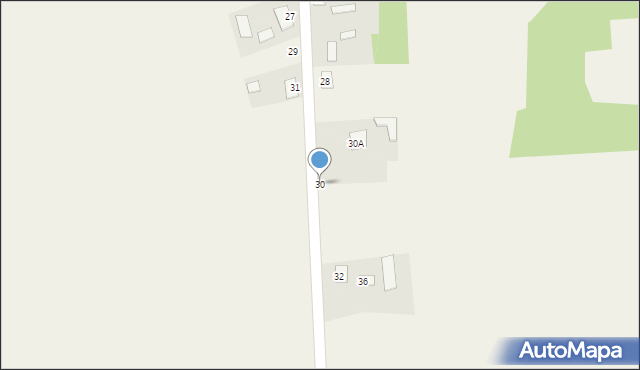 Tarzymiechy Trzecie, Tarzymiechy Trzecie, 30, mapa Tarzymiechy Trzecie