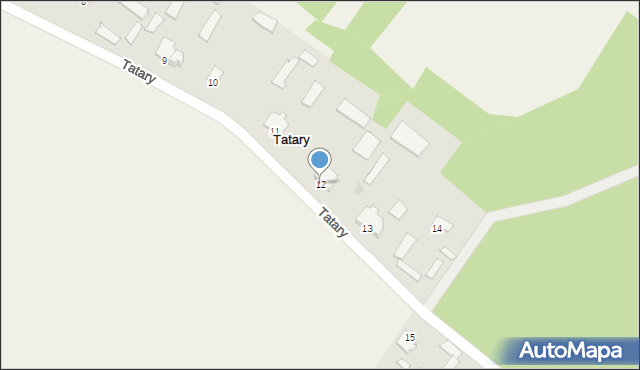 Tatary, Tatary, 12, mapa Tatary