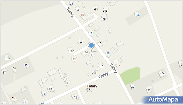 Tatary, Tatary, 11a, mapa Tatary