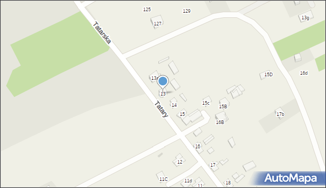 Tatary, Tatary, 13, mapa Tatary
