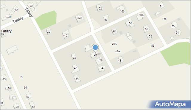 Tatary, Tatary, 45, mapa Tatary