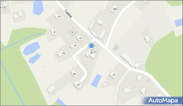 Tatów, Tatów, 4c, mapa Tatów