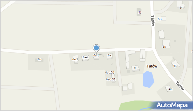 Tatów, Tatów, 6a-1, mapa Tatów