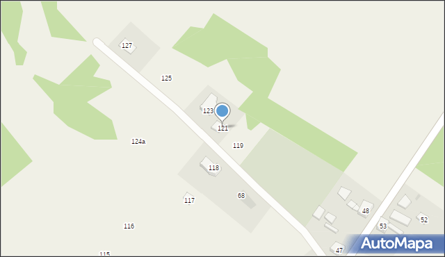 Tatynia, Tatynia, 121, mapa Tatynia