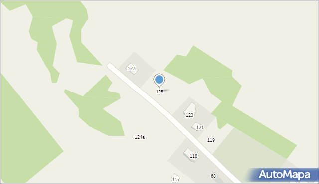 Tatynia, Tatynia, 125, mapa Tatynia