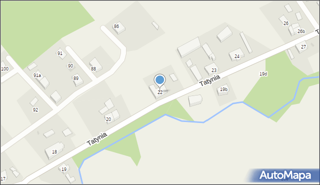 Tatynia, Tatynia, 22, mapa Tatynia