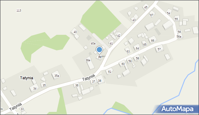 Tatynia, Tatynia, 39, mapa Tatynia