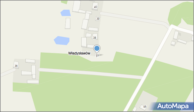 Tążewy, Tążewy, 37, mapa Tążewy