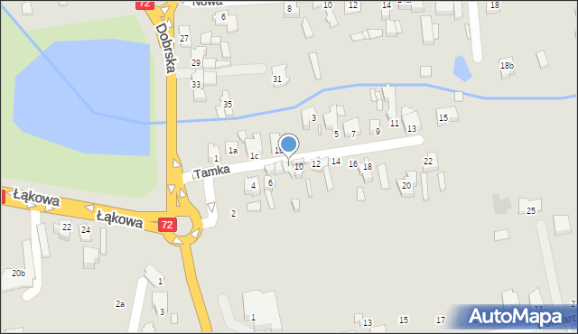 Turek, Tamka, 8, mapa Turka