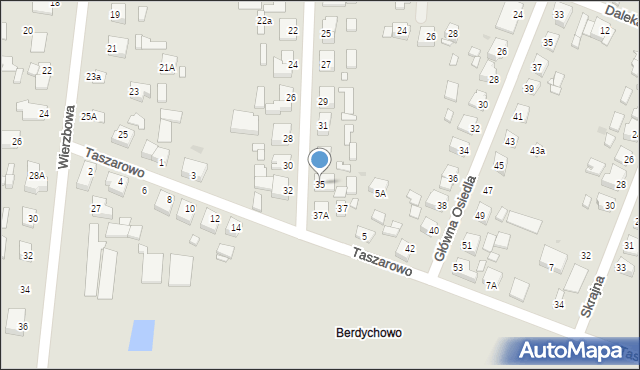Wągrowiec, Taszarowska, 35, mapa Wągrowiec