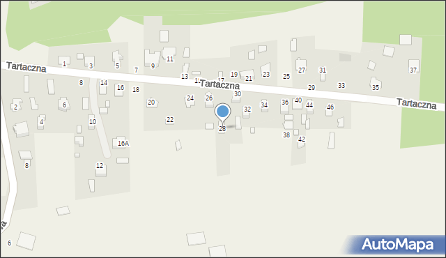 Waliły-Stacja, Tartaczna, 28, mapa Waliły-Stacja