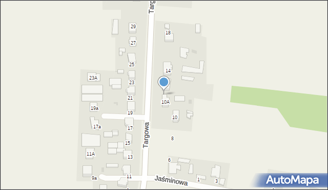 Wancerzów, Targowa, 12, mapa Wancerzów