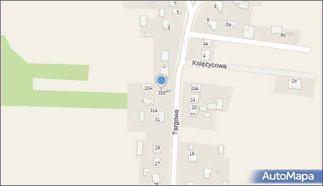 Wancerzów, Targowa, 31b, mapa Wancerzów