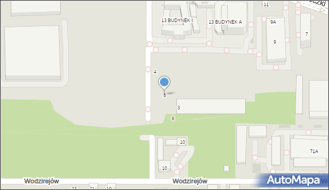 Warszawa, Tango, 6, mapa Warszawy