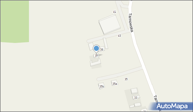 Więckowice, Tarnowska, 37, mapa Więckowice