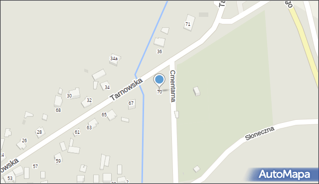 Wojnicz, Tarnowska, 70, mapa Wojnicz