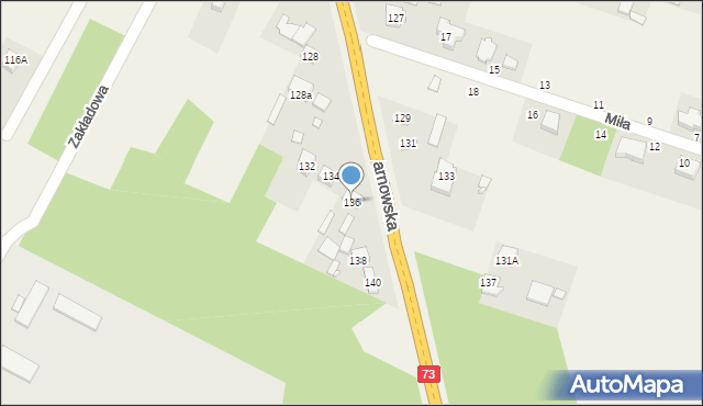 Wola Morawicka, Tarnowska, 136, mapa Wola Morawicka