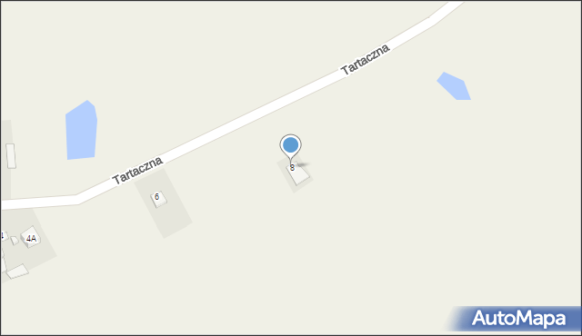 Wudzynek, Tartaczna, 8, mapa Wudzynek