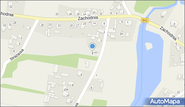 Zakrzówek, Targowa, 4, mapa Zakrzówek