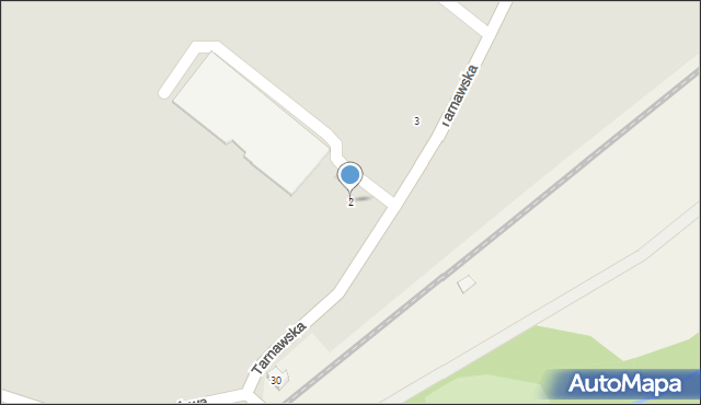 Żarów, Tarnawska, 2, mapa Żarów