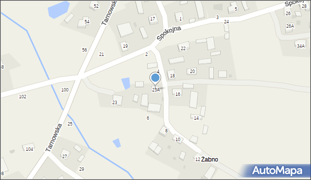 Żdżary, Tarnowska, 23A, mapa Żdżary