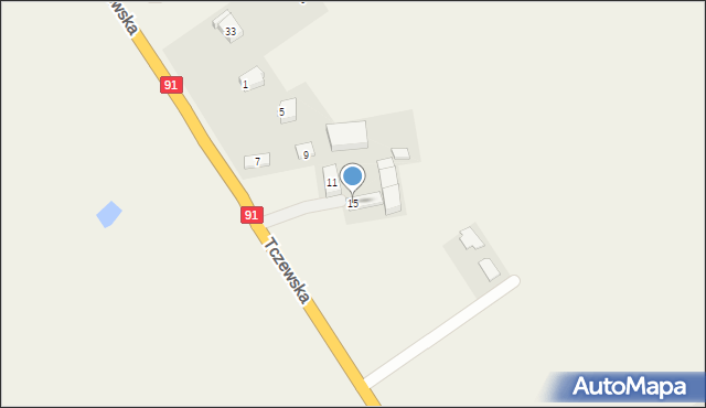 Kolnik, Tczewska, 15, mapa Kolnik