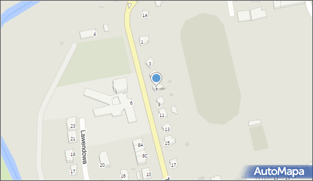 Nowy Dwór Gdański, Tczewska, 7, mapa Nowy Dwór Gdański