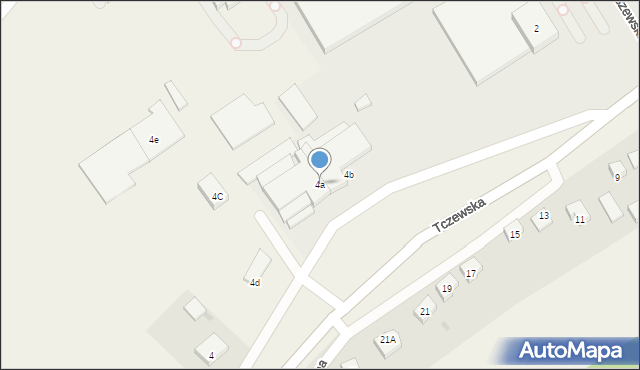 Rokitki, Tczewska, 4a, mapa Rokitki