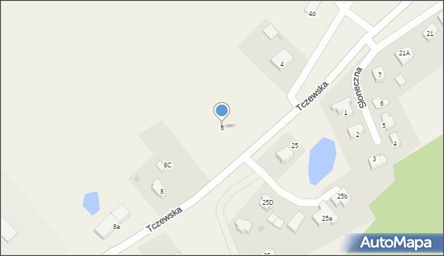 Rokitki, Tczewska, 6, mapa Rokitki