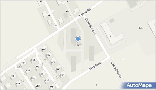 Rokitki, Tczewska, 82, mapa Rokitki