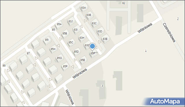 Rokitki, Tczewska, 83F, mapa Rokitki