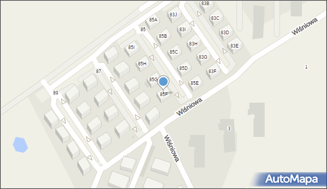 Rokitki, Tczewska, 85F, mapa Rokitki