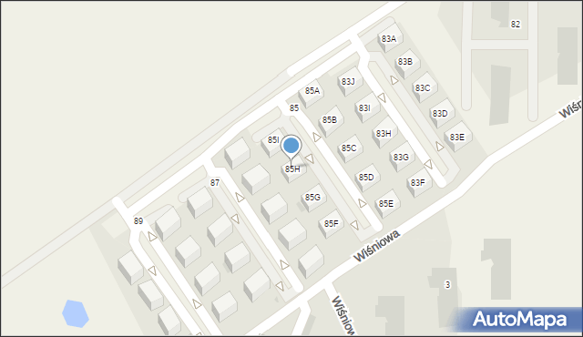 Rokitki, Tczewska, 85H, mapa Rokitki