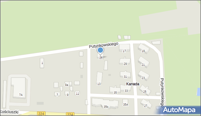 Skarszewy, Tczewska, 15, mapa Skarszewy
