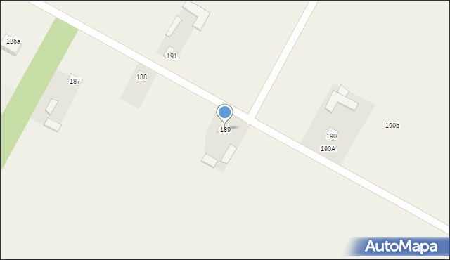 Tchórzew, Tchórzew, 189, mapa Tchórzew