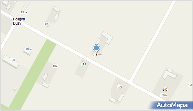 Tchórzew, Tchórzew, 191, mapa Tchórzew