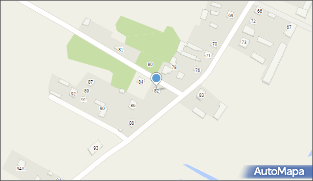 Tchórzew, Tchórzew, 82, mapa Tchórzew