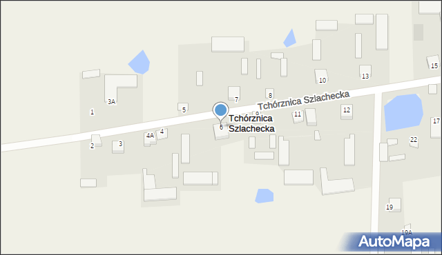 Tchórznica Szlachecka, Tchórznica Szlachecka, 6, mapa Tchórznica Szlachecka