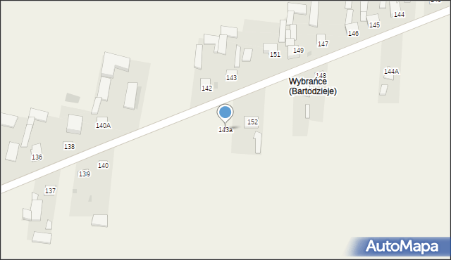 Tczów, Tczów, 143a, mapa Tczów