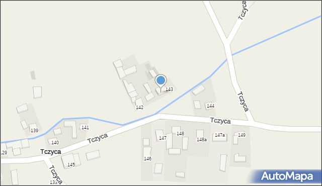 Tczyca, Tczyca, 143a, mapa Tczyca