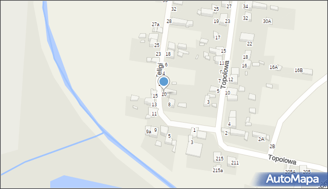 Bobrowniki, Teligi, 10, mapa Bobrowniki