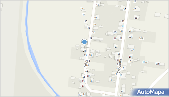 Bobrowniki, Teligi, 27, mapa Bobrowniki