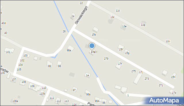 Boguchwała, Techniczna, 281, mapa Boguchwała