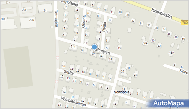 Chełmek, Tetmajera, 12, mapa Chełmek